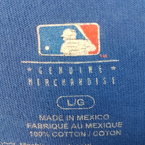 Vintage MLB Toronto Blue Jays Baseball Tee Shirt Large US L MLB Genuine Licensed - Picture 3 of 10